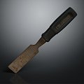 spatula woodworking spatula file tool file hand file 3d model