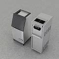 Stainless Steel Commercial Ice Maker And Soft Serve Machine For Business Use
