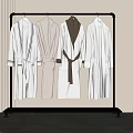 Modern Bathrobe 3d model