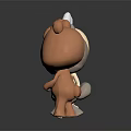 Cute Cartoon Characters With Rabbit Puppy Cat And Bear Standing Together