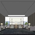 VIP Reception Room Modern Reception Room 3d model