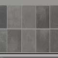 Various Gray Stone Texture Floor Tiles Sample Display For Interior Design 3d model