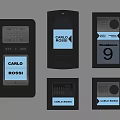 Different CARLO ROSSI Control Panels For Residence 9 With Modern Design