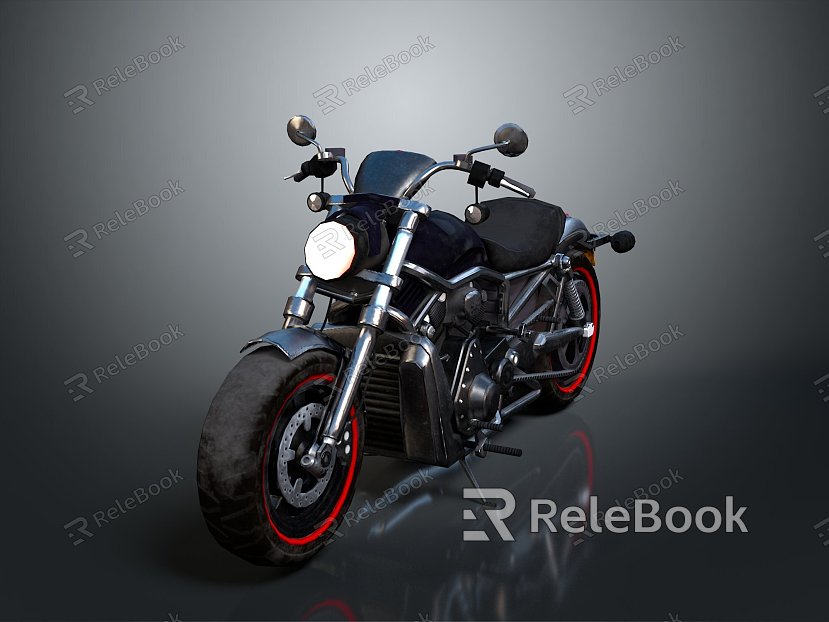 Motorcycle two-wheeled motorcycle off-road motorcycle road race motorcycle motor vehicle transport model