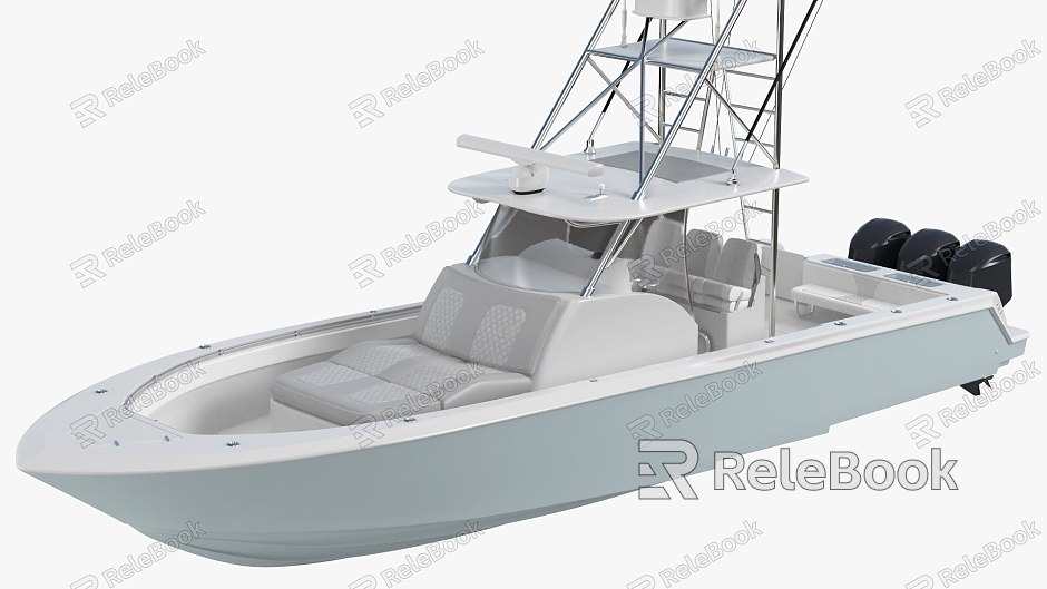 Boat Yacht Speedboat model