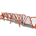 Modern Climbing Net Cloud Smart Painting Climbing Net 3d model