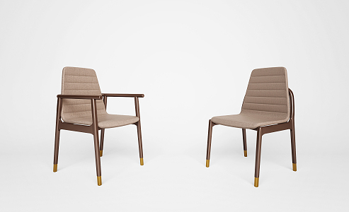 Modern Dining Chair Single Chair Dining Chair 3d model