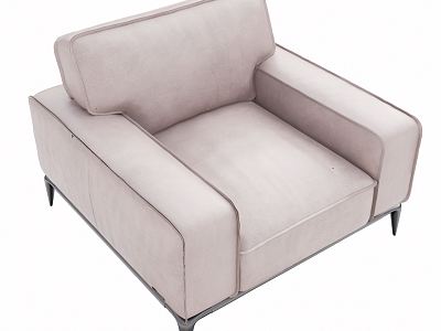 Modern Single Sofa model