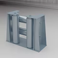 Marine Ship Metal Roller Bracket Heavy Duty Construction for Cable Guidance