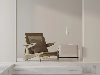 modern leisure chair 3d model