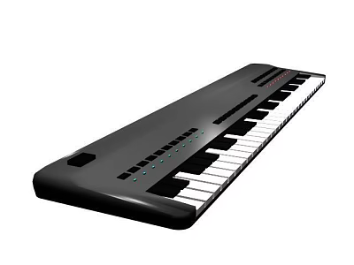 modern electronic organ 3d model