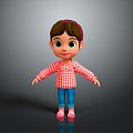 Children Children Children Children Children Baby Cartoon Children Girls Little Girls Cartoon Girls 3d model