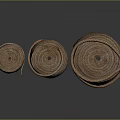 Thick Brown Coiled Ropes for Household Use with Durable Design and Tightly Wound Structure