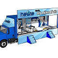 Nevie Commercial Equipment Mobile Booth With Truck And Outdoor Product