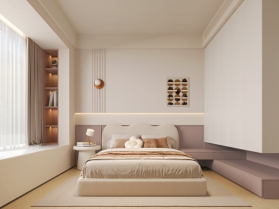 Modern Bedroom Suite model