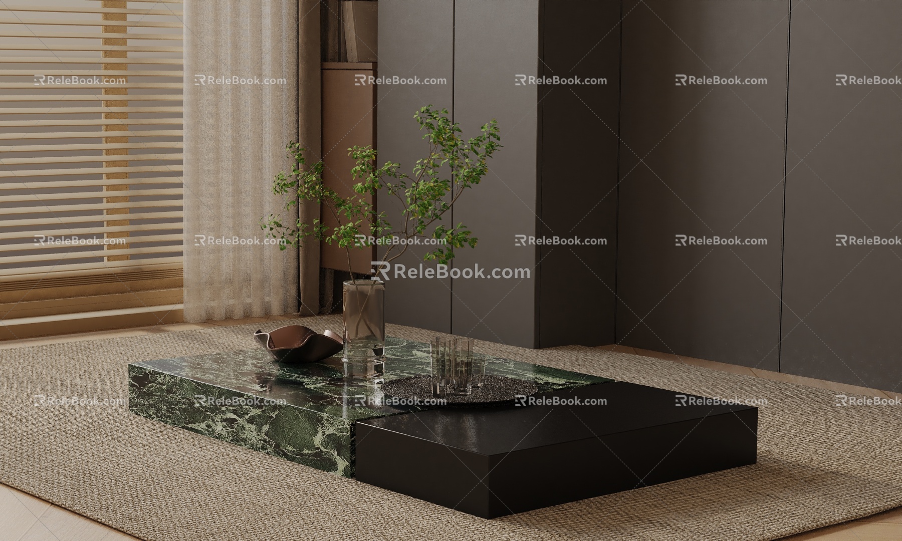 Coffee table 3d model