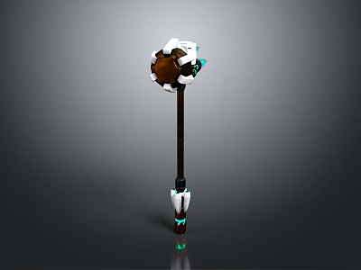 Scepter Ancient Scepter Cane Ancient Scepter Magic Scepter Metal Scepter Classical Scepter Magic Scepter 3d model