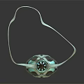 Light Green Daily Electrical Appliance Featuring Metal Body Bottle Shape And Green Strap Design