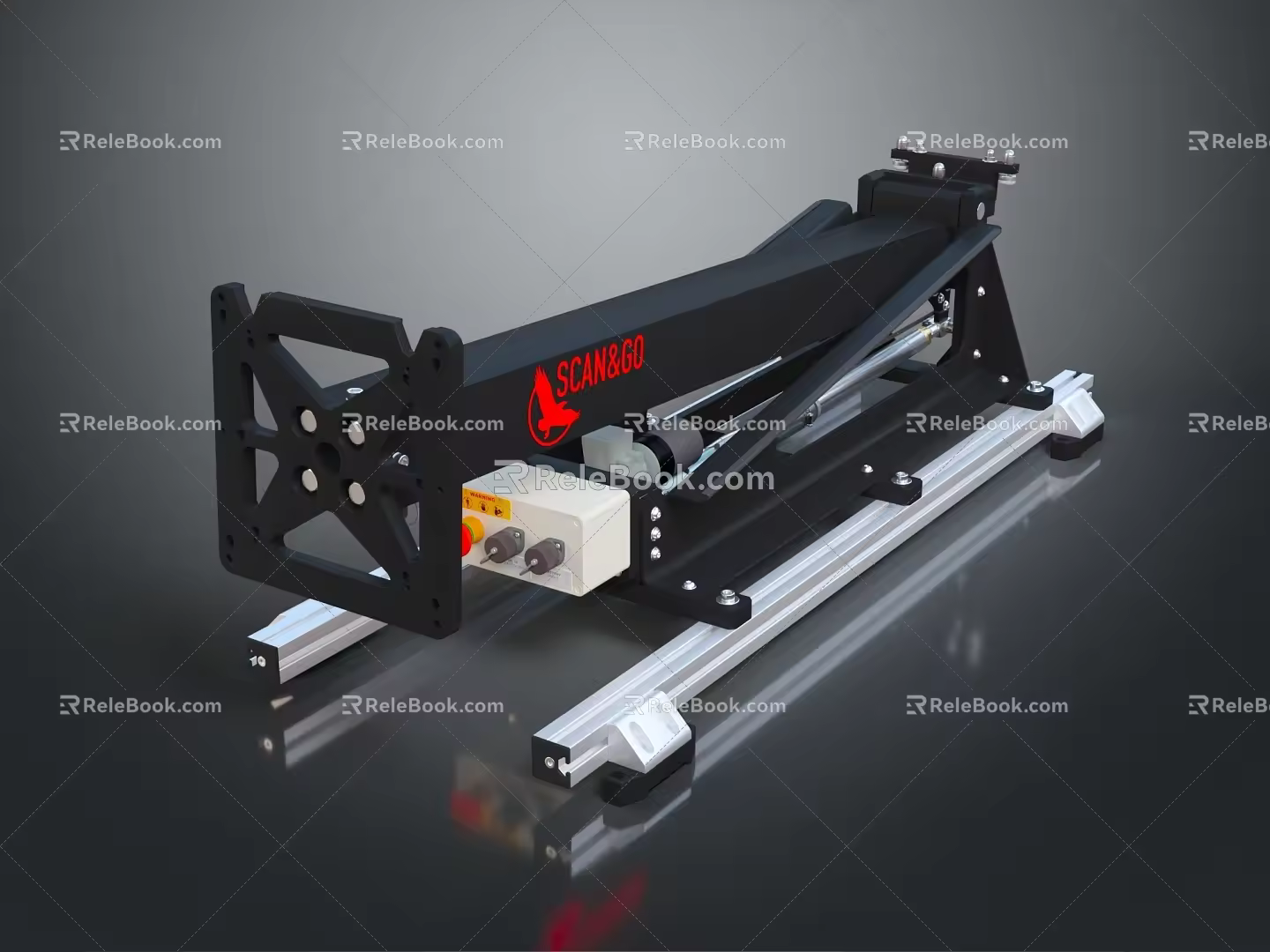 Iron frame large iron frame iron frame house factory industrial iron frame iron ladder rigid ladder work frame rigid scaffold 3d model