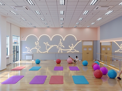 Gym 3d model