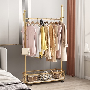 Modern Hanger Coat Rack 3d model