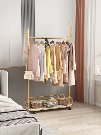 Modern Hanger Coat Rack 3d model