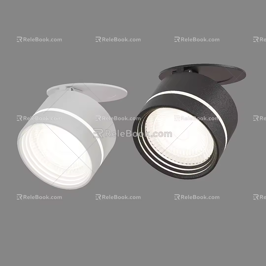 Simple Spotlight Downlight Bucket Downlight Bucket Spotlight Round Downlight Round Spotlight Display Spotlight 3d model