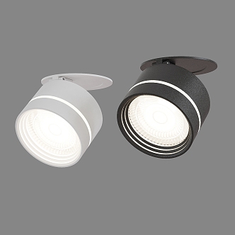 Simple Spotlight Downlight Bucket Downlight Bucket Spotlight Round Downlight Round Spotlight Display Spotlight 3d model