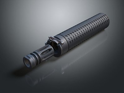 Modern silencer suppressor muffler military model