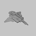 Advanced Sleek Fighter Jet With Aerodynamic Design Cockpit And Gray Body Details
