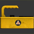 Box Container Realistic 3d model