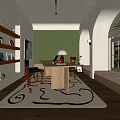 Nordic Study 3d model