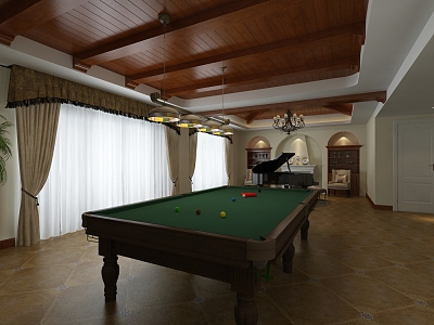 American billiard room billiard room billiard room model