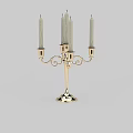 Elegant Golden Table Lamp With Decorative Curved Base And Classic Design