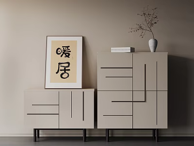 Modern Side Cabinet Entrance Cabinet End View Cabinet 3d model Modern Side Cabinet Entrance Cabinet End View Cabinet 3d model