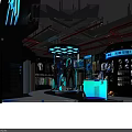 PEAK Sportswear Specialty Store With Modern Lighting And Shoe Clothes Display Interior