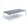 Table Table Desk Chess and Card Table Coffee Table Coffee Table Conference Table Tea Table 3d model