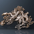 Chinese Carved Hardware All Kinds of Carved Carved All Kinds of Carved Carved 3d model