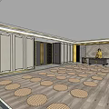 Serene Buddhist Meditation Space With Buddha Statue And Round Prayer Cushions