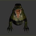 Modern Crocodile Alligator Nile Alligator Lizard 3d model