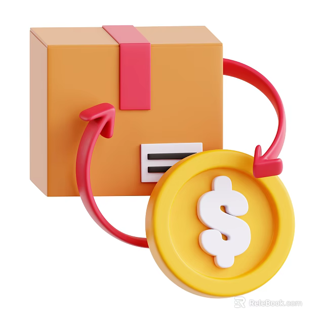 Affordable Decorative Ornament Combination Set With Circular Design And Money Saving Box Packaging 3d model 
