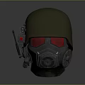 Sci-Fi Helmet Alien Helmet High Tech Helmet Game Helmet Helmet Helmet 3d model