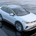 2023 Volkswagen ID4 SUV Simple Edition 3d model