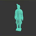 Ancient Terracotta Warrior Sculpture Detailed Handcrafted Historical Carving Artwork With Traditional Chinese Craftsmanship