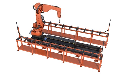 Modern Industrial LOFT Equipment Machine Equipment 3d model