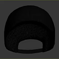 Black Baseball Cap with Textured Design for Casual Daily Wear Lightweight and Comfortable Fit