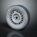 Modern tires, tires, new tires, car tires, car wheels 3d model