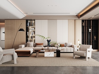 Living room 3d model