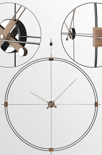 Clock 3d model