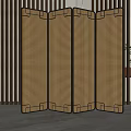 Screen partition 3d model